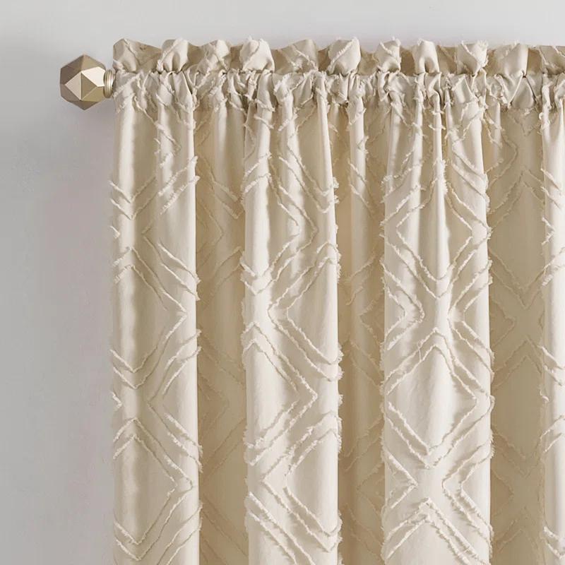 Achim Importing Co Polyester Semi Sheer Curtain Single Panel