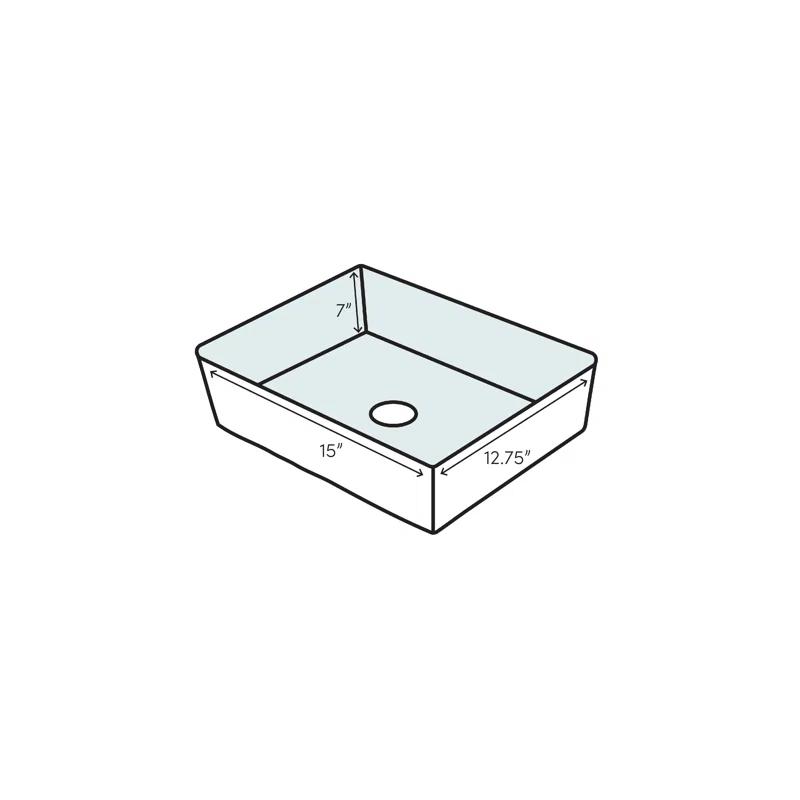 Craftsmen Series 15'' L Undermount Single Bowl Stainless Steel Kitchen Sink