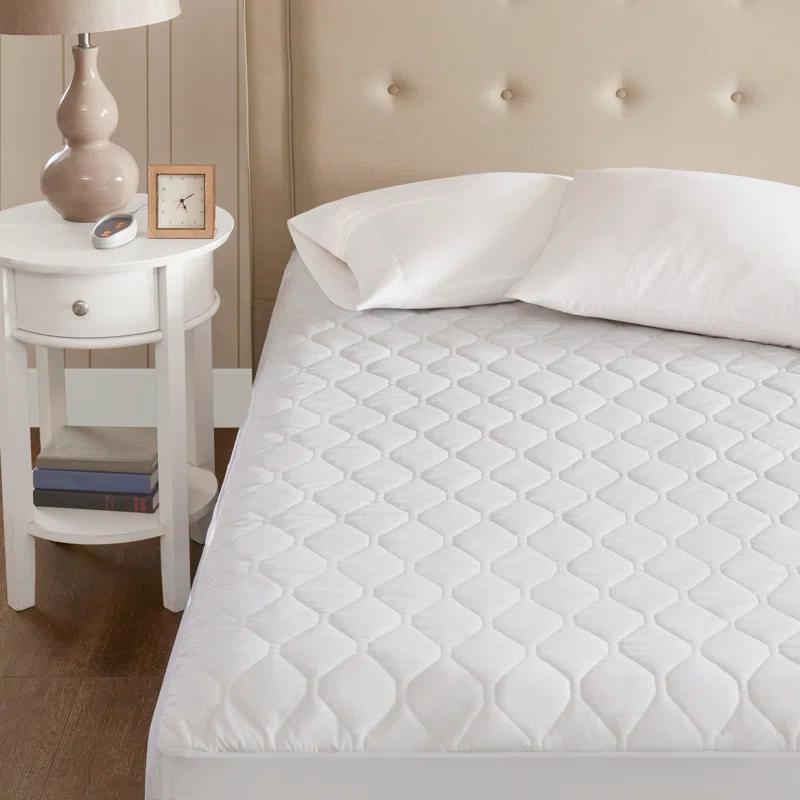 Beautyrest Heated Microfiber Mattress Pad with 3M Scotchgard