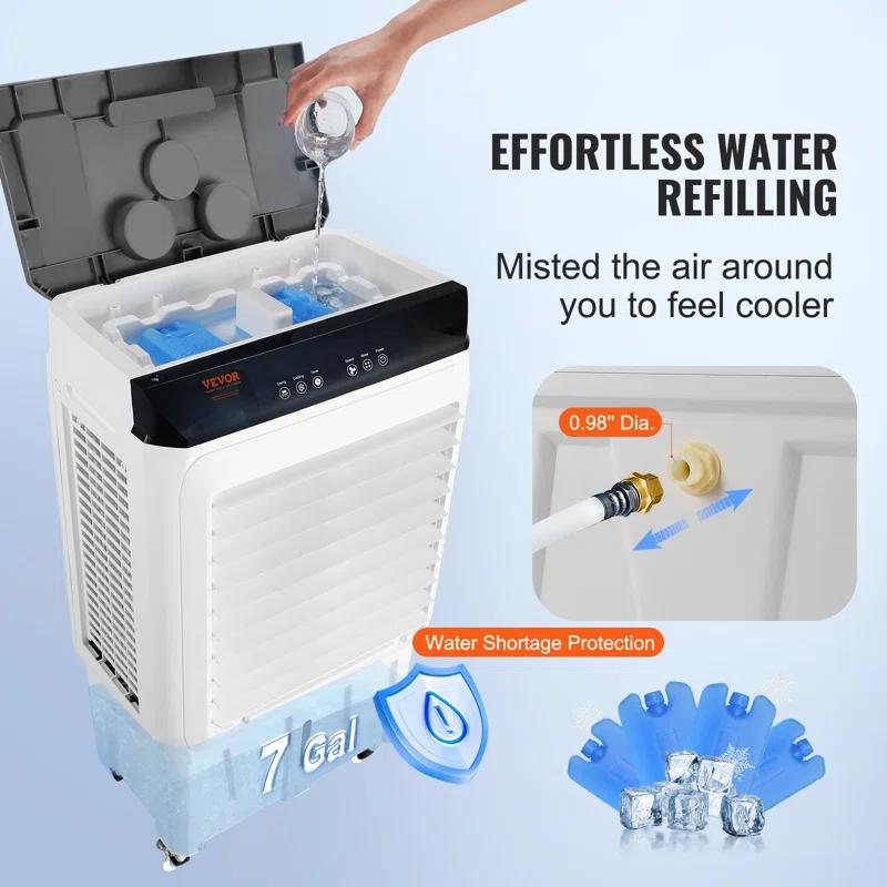 VEVOR VEVOR 2100 Evaporative Cooler with Remote Included