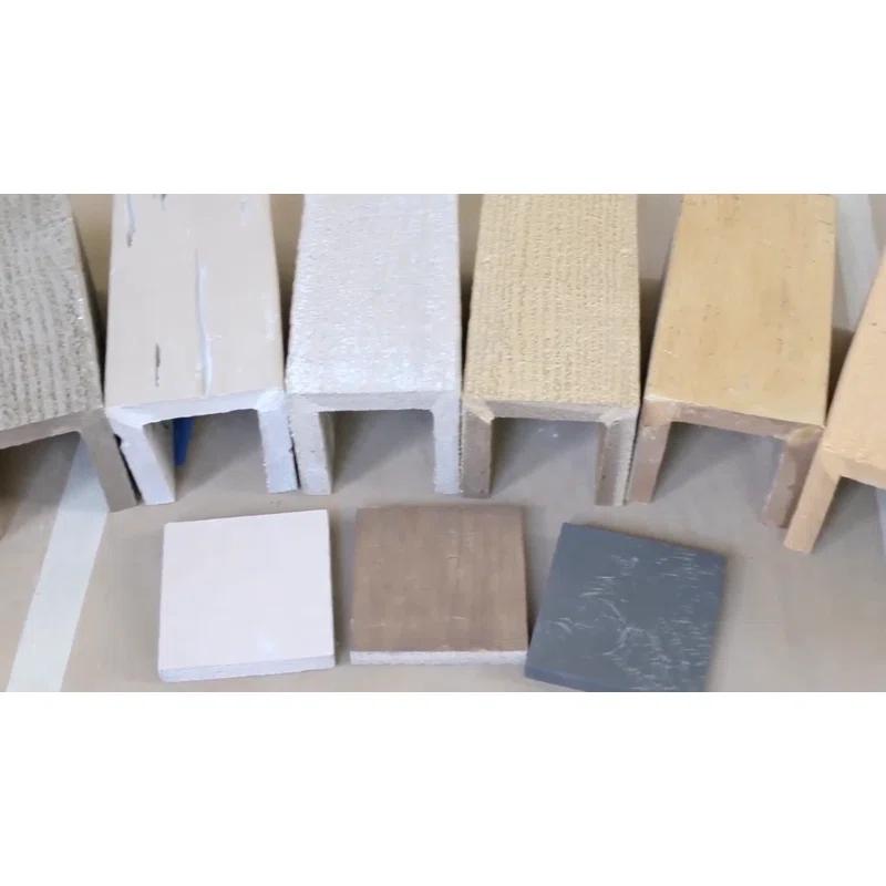 Ekena Millwork Hand Hewn Timberthane Faux Wood 3-Sided Ceiling Beam (U-beam)