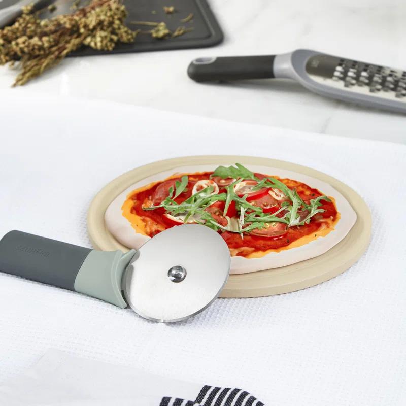 BergHOFF BergHOFF Leo Pizza Stone with Pizza Cutter Set, Small