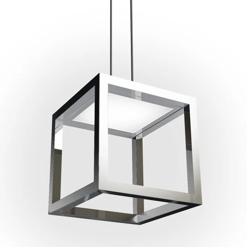 Blackjack Lighting Boxer Pendant - Polished Chrome