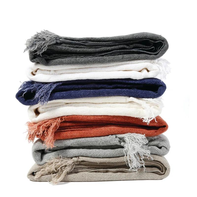 Pom Pom At Home Montauk Handmade Throw Blanket