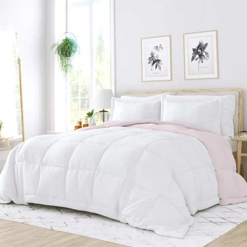 Becky Cameron Reversible Down-Alternative Comforter Bedding Set