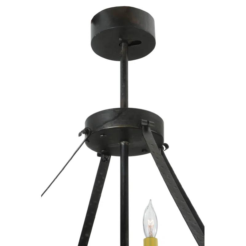 Meyda Lighting Rustic Lodge 16 - Light Dimmable Drum Chandelier