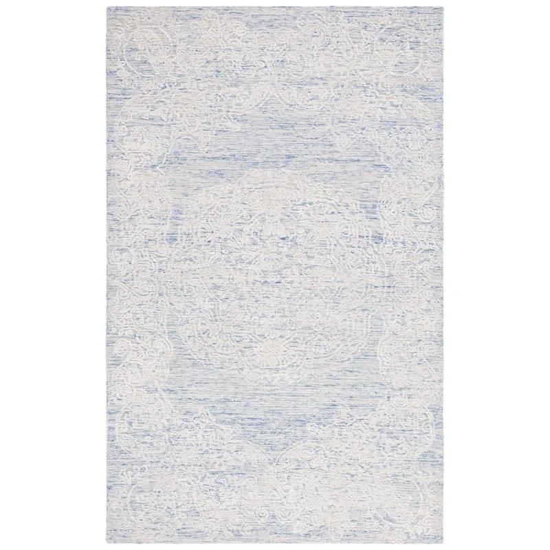 Charlton Home® Batha Hand Tufted 60% Wool, 20% Bamboo Silk, 20% Cotton With Cotton Backing Rug
