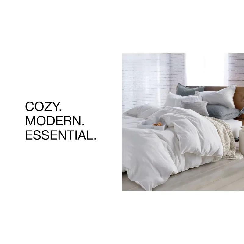 DKNY DKNY Classic Chenille Inverted Pleat W/Button Curtain Panel Pair