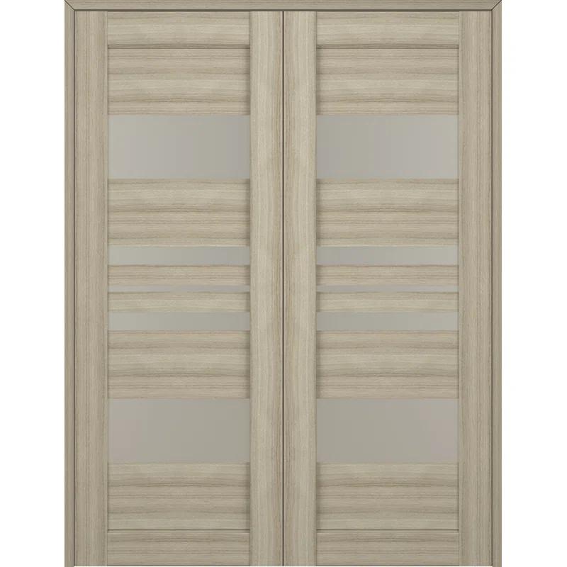 Belldinni Romi 79.38'' Solid + Manufactured Wood Paneled French Doors