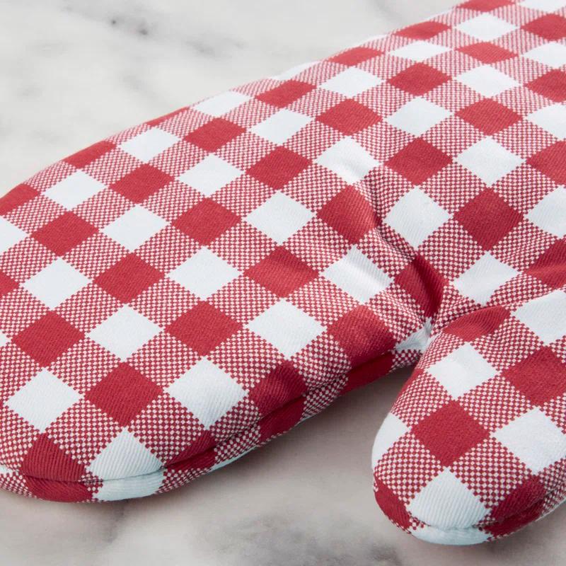 KitchenAid® KitchenAid Gingham Oven Mitt 2-Pack Set, 7" x 13" (Set of 2)