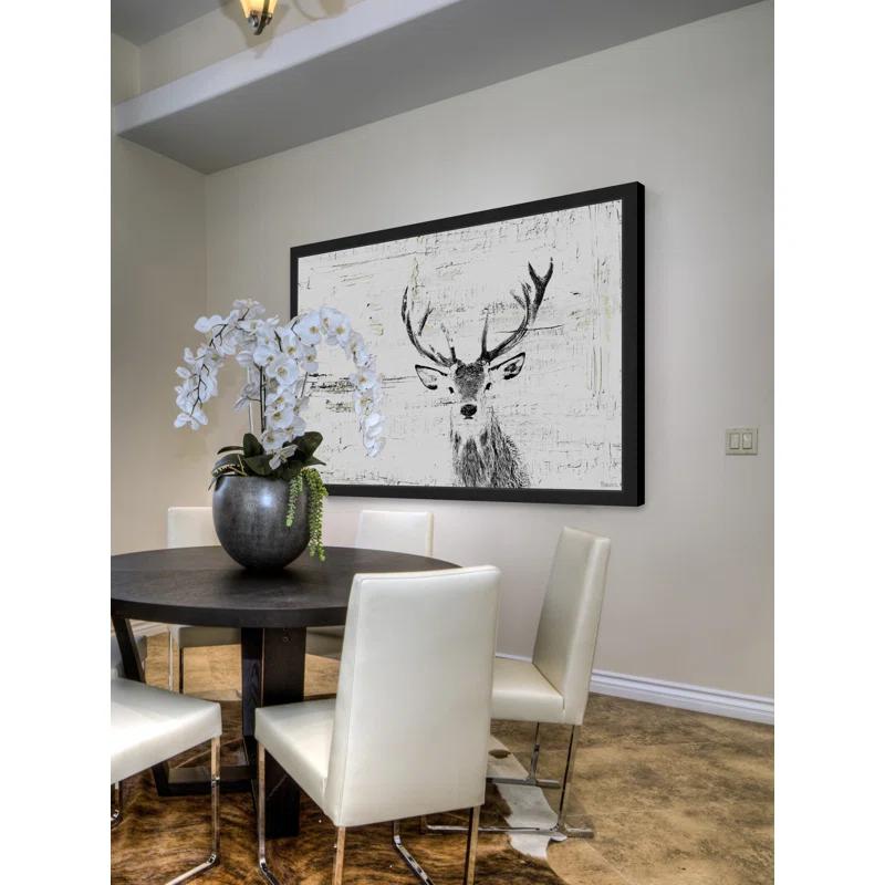 " Inquisitive Deer " Painting Print