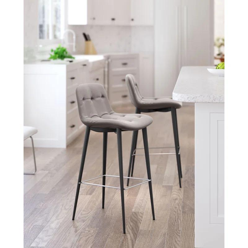 Zuo Hospitality Tangiers Upholstered Counter Stool (Set of 2)
