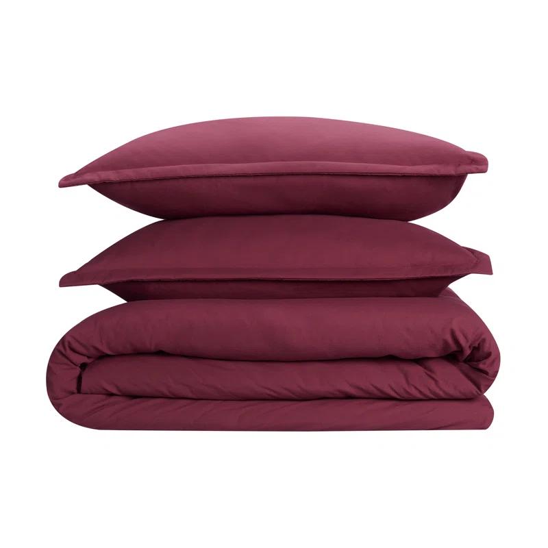 Serta Serta Simply Clean Antimicrobial 3 Piece Duvet Cover Set