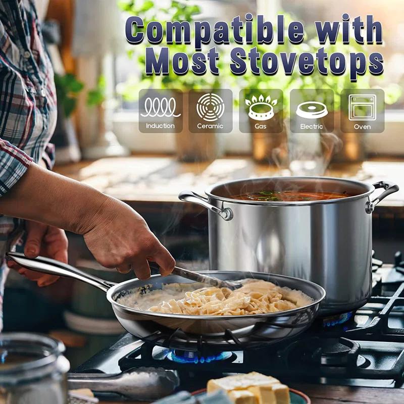 Cooks Standard Cooks Standard Stainless Steel (18/10) Non-Stick 10'' Frying Pan
