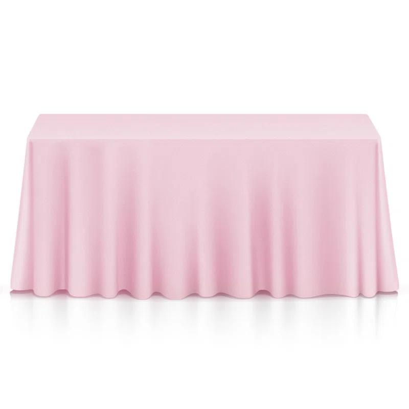 Lann's Linens Solid Color Rectangular Tablecloth