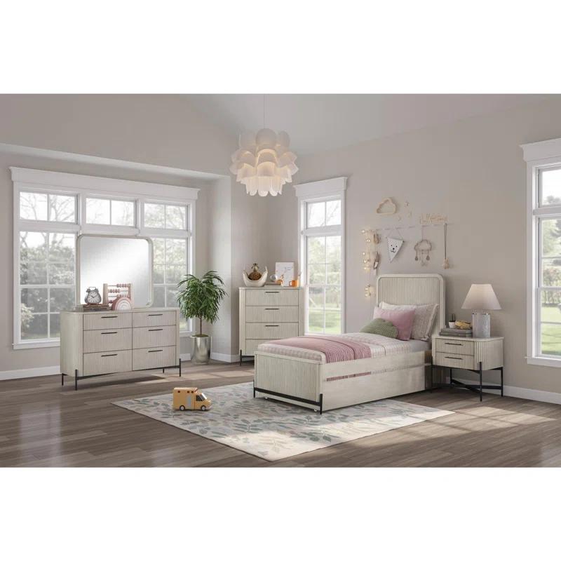 MUSSALLEM AREA RUG SPECIALIST, LLC 4 Drawer Chest - Taupe