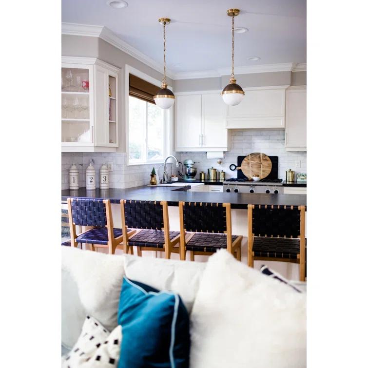 Manila Single Light Glass Pendant