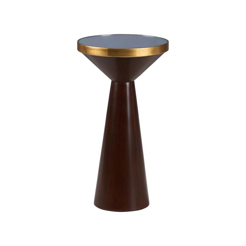 Chelsea House New York Glass Top End Table