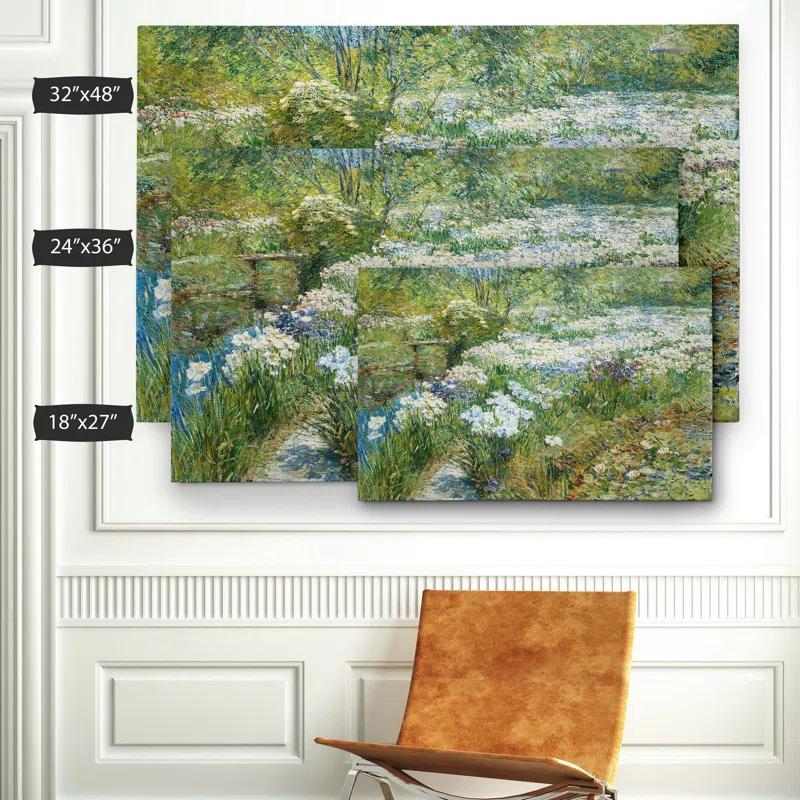 The Twillery Co.® The Water Garden by Claude Monet - Print on Canvas