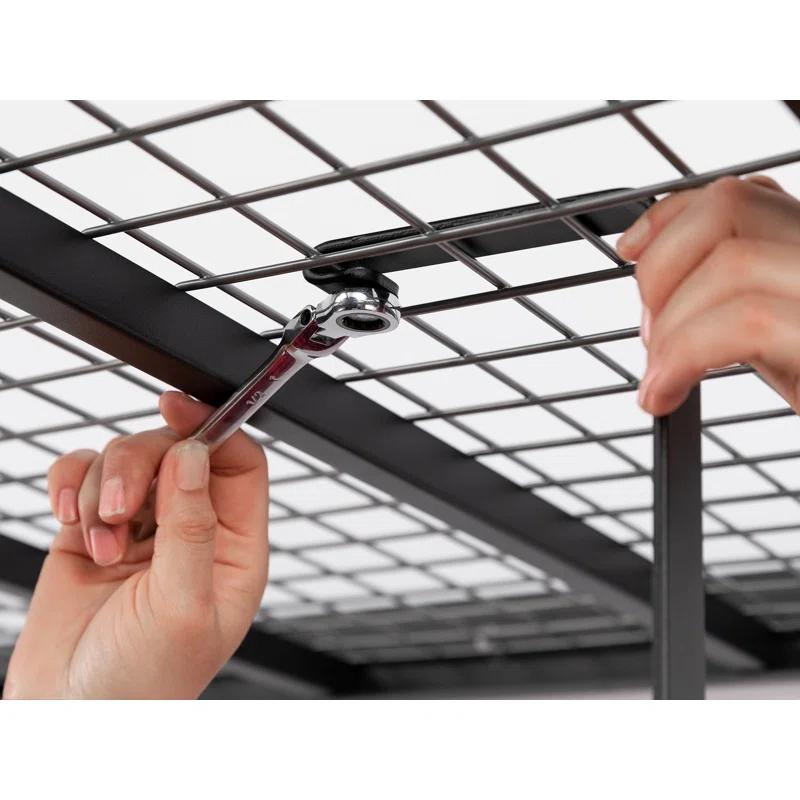 NewAge Products VersaRac Pro 4 ft. x 8 ft. Adjustable Overhead Storage Rack