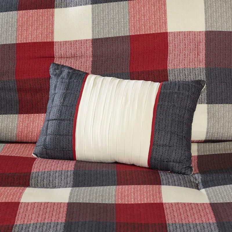 Madison Park Ridge 7 Piece Herringbone Comforter Set