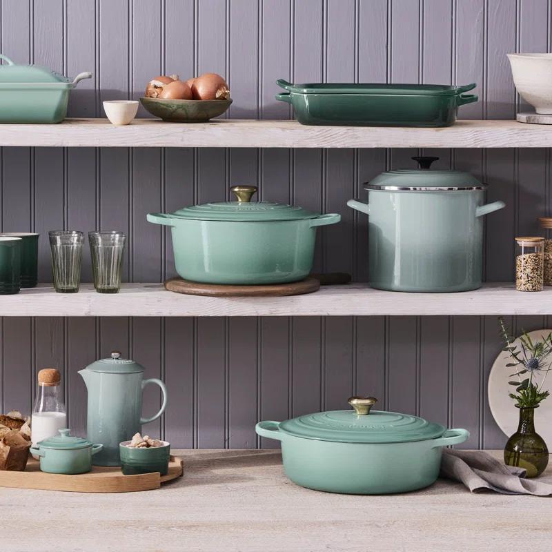 Le Creuset ® 6-Qt. Sea Salt Stockpot with Stainless Steel Knob