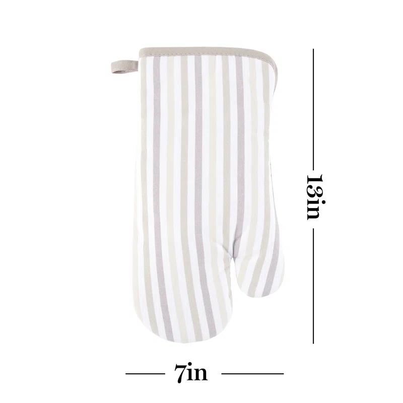 Martha Stewart Martha Stewart Daisy Stripe Oven Mitt (Set of 2)