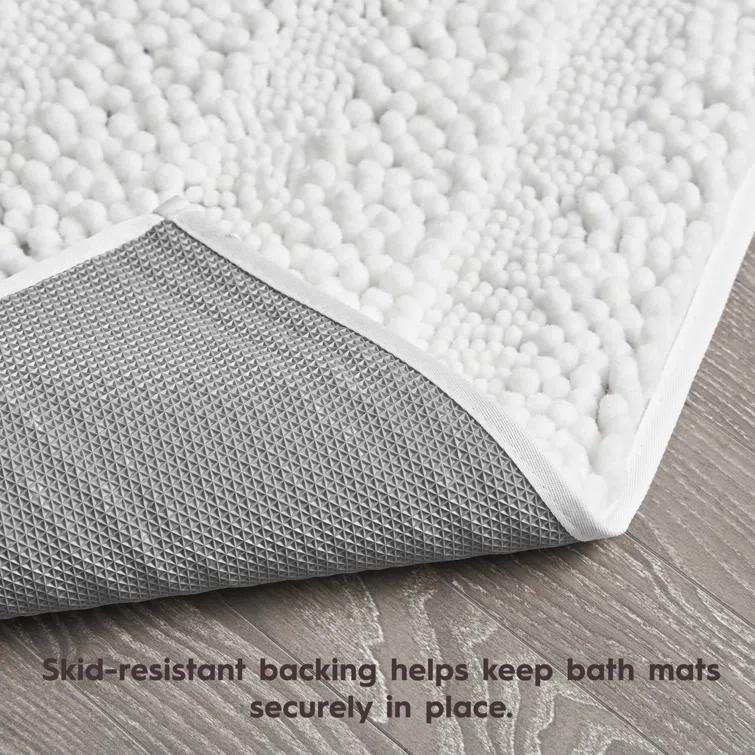 Laura Ashley Laura Ashley Astor Chenille Non-Slip Bath Mat
