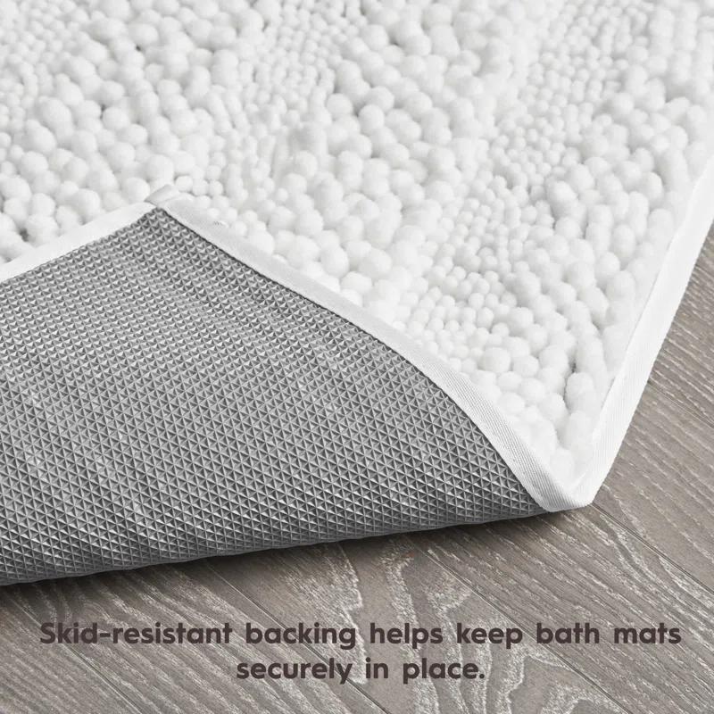 Laura Ashley Laura Ashley Astor Chenille Non-Slip Bath Mat