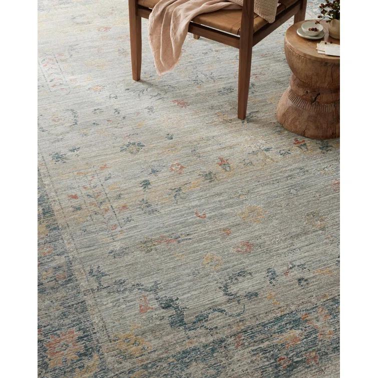Magnolia Home By Joanna Gaines X Loloi Millie Slate Area Rug & Reviews | Wayfair