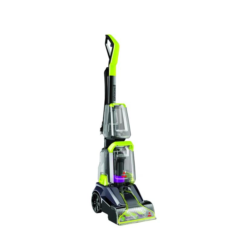 BISSELL TurboClean PowerBrush Pet Carpet Cleaner, 2987,Green/ Black