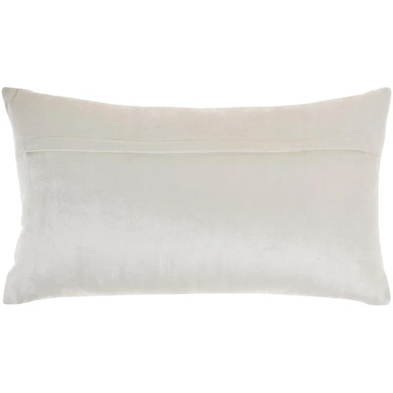 Mina Victory AZ217-012021 Sequined Cotton Blend;Viscose Throw Pillow