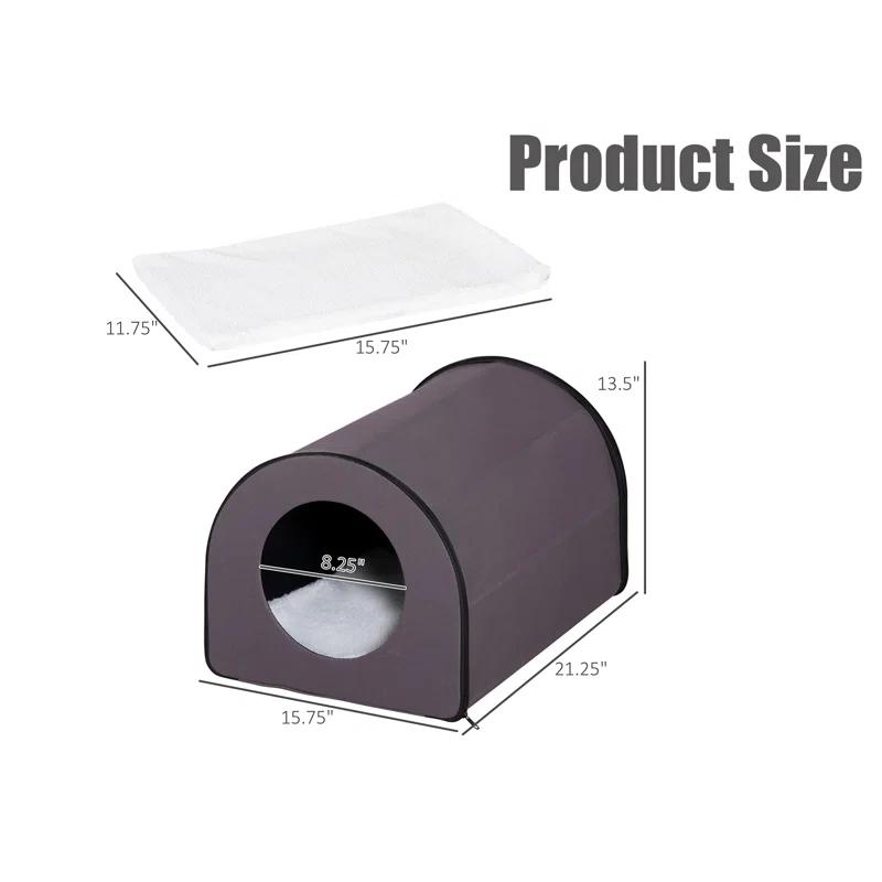 Tucker Murphy Pet™ Dome Heated Cat House