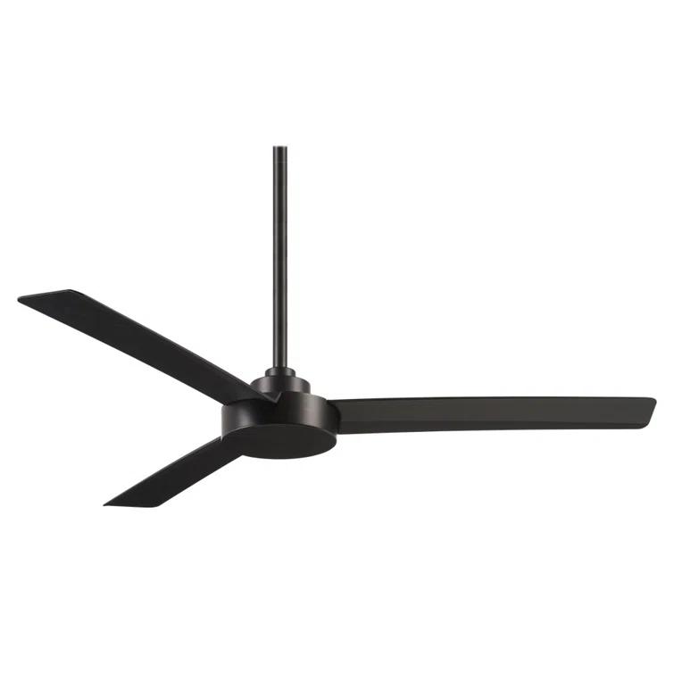 52" Roto 3 - Blade Propeller Ceiling Fan with Wall Control