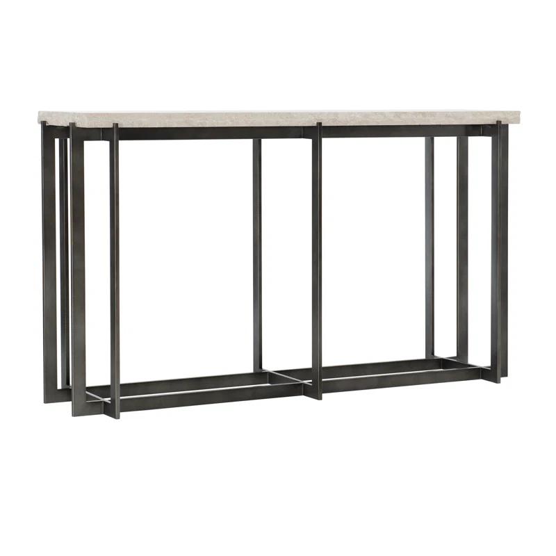 Hathaway 57.13'' Stone Console Table