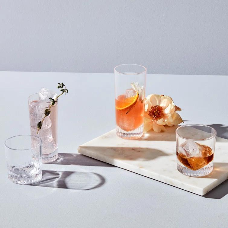 Caldera 15.75 oz. Crystal Highball Glass (Set of 4)