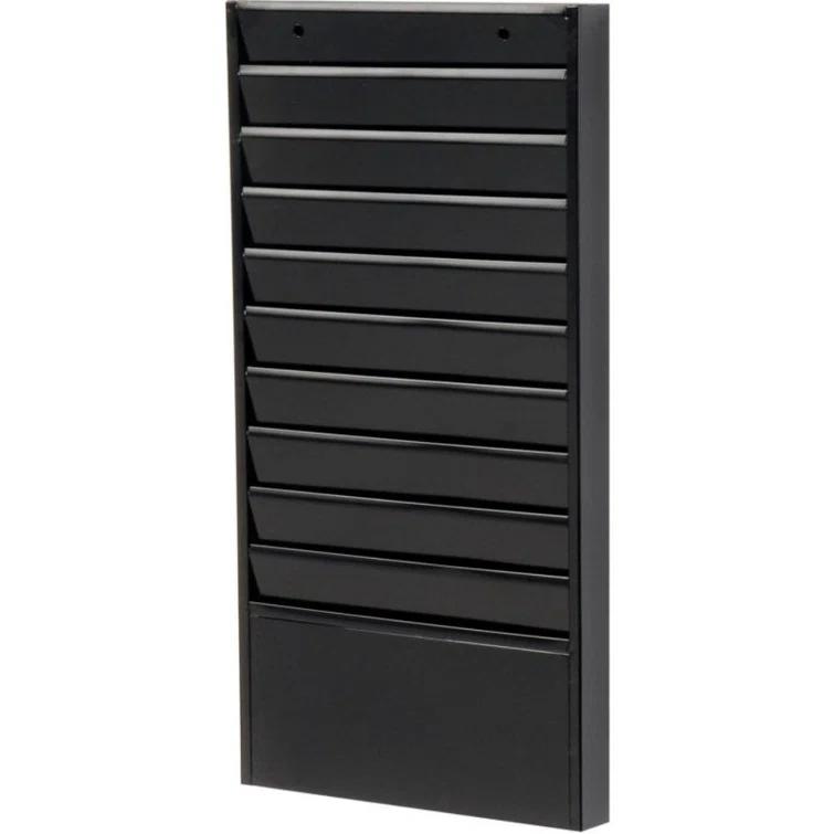 Global Industrial Stainless Steel Hanging Files Open