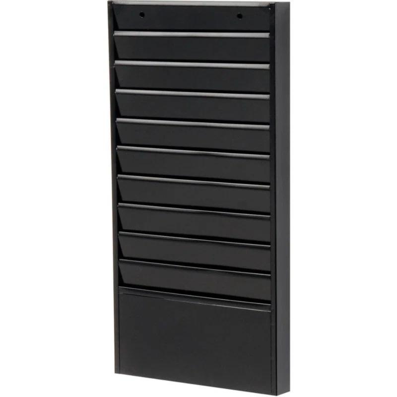 Global Industrial Stainless Steel Hanging Files Open