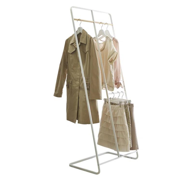 Yamazaki Home 2-Level Coat Rack, Steel