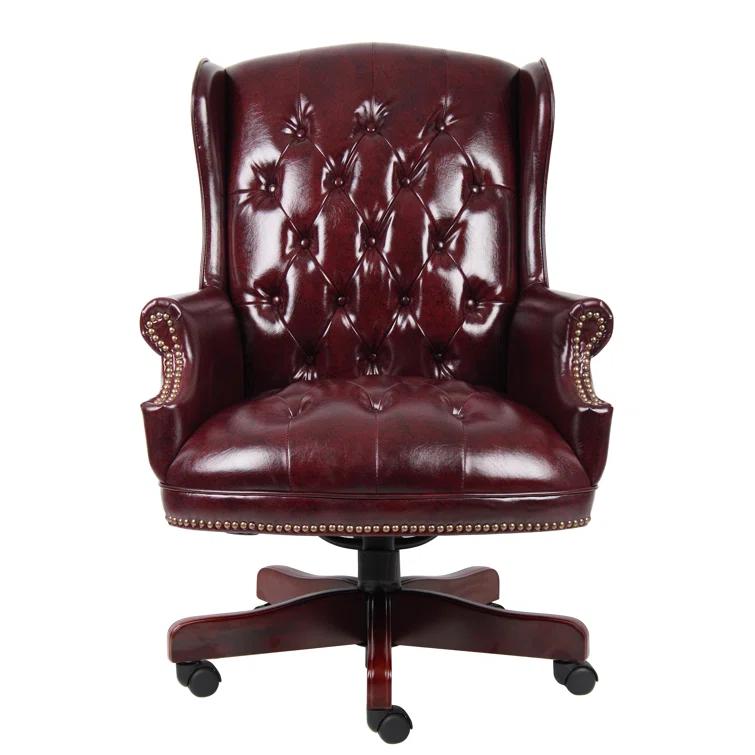 Boss Office Products Traditional Vinyl Executive Chair