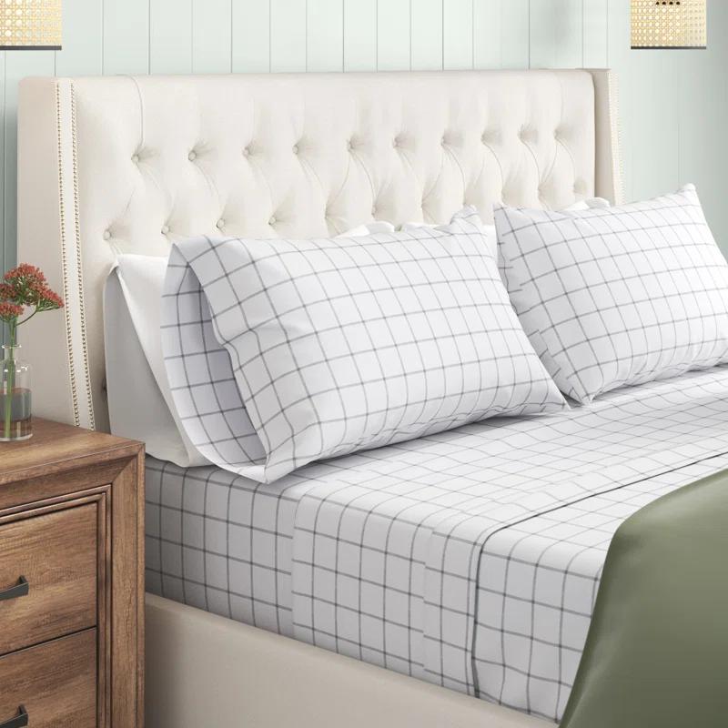 Truly Soft Plaid Microfiber Sheet Set & Reviews | Wayfair