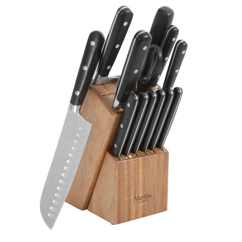 Martha Stewart 14 Piece Knife Block Set