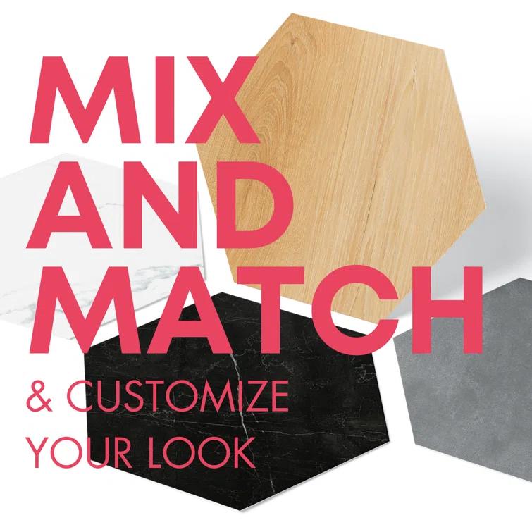 Lucida USA BaseCore HEX 12mil x 5.75" W Peel and Stick Vinyl Plank Flooring