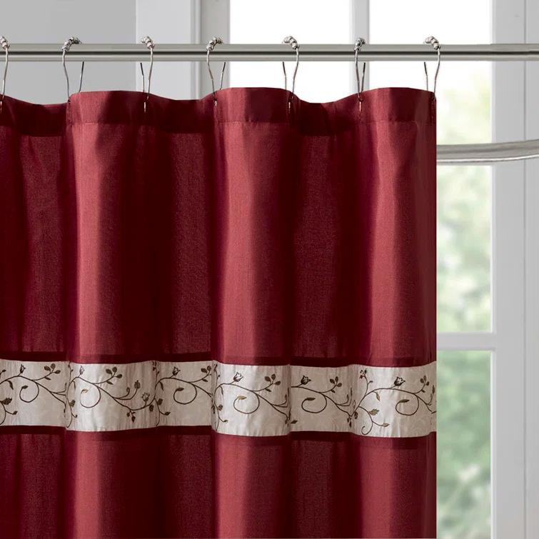 Madison Park Serene Polyester Shower Curtain