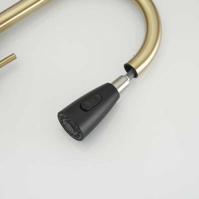 VIBRANTBATH Pull Out Kitchen Faucet