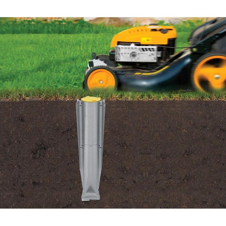 Brabantia Brabantia Lift-O-Matic Advance Outdoor Clothesline with Metal Ground Spike, Protective Cover and Peg Bag