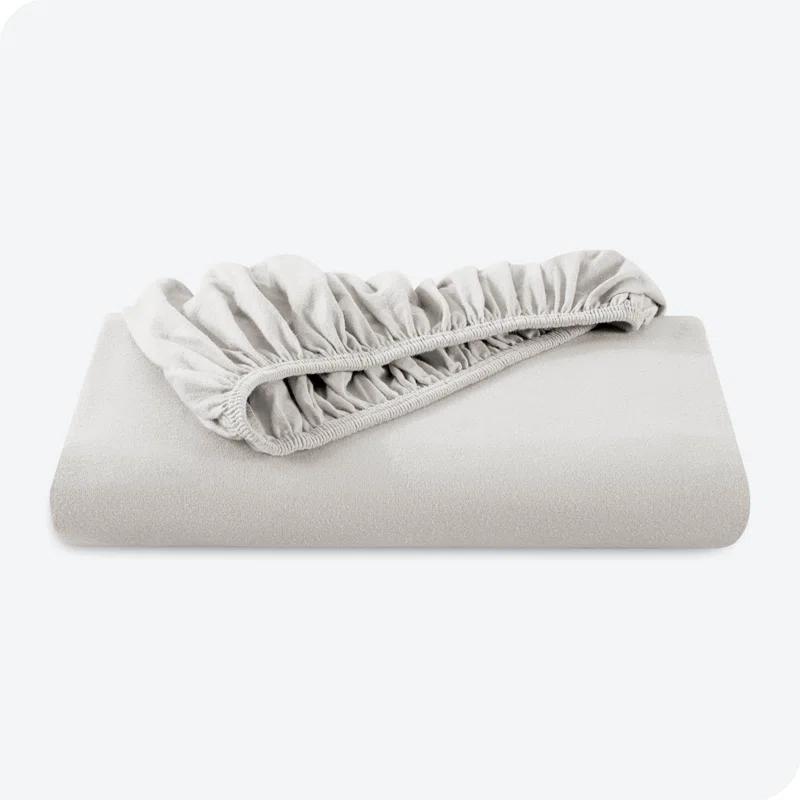 Bare Home Flannel Machine Woven Fitted Sheet