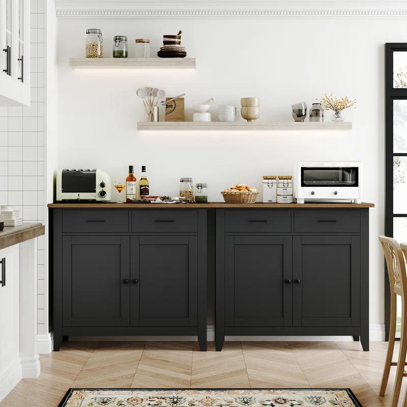 Ailynn - 2 Drawer- 2 Door Accent Cabinet