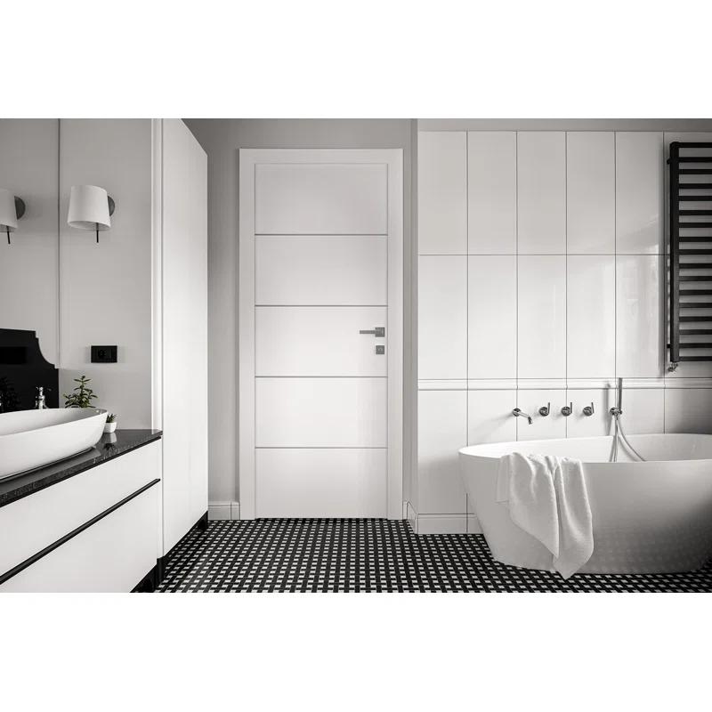 Belldinni Smart Pro 4H Paneled Manufactured Wood Prefinished Standard Door Slab