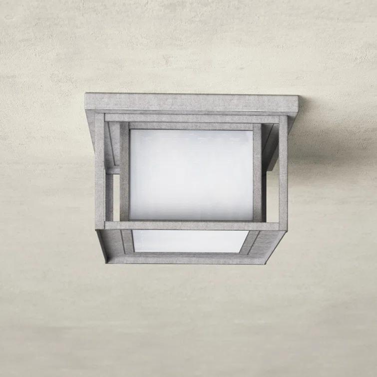 Vermont Square Outdoor Flush Mount
